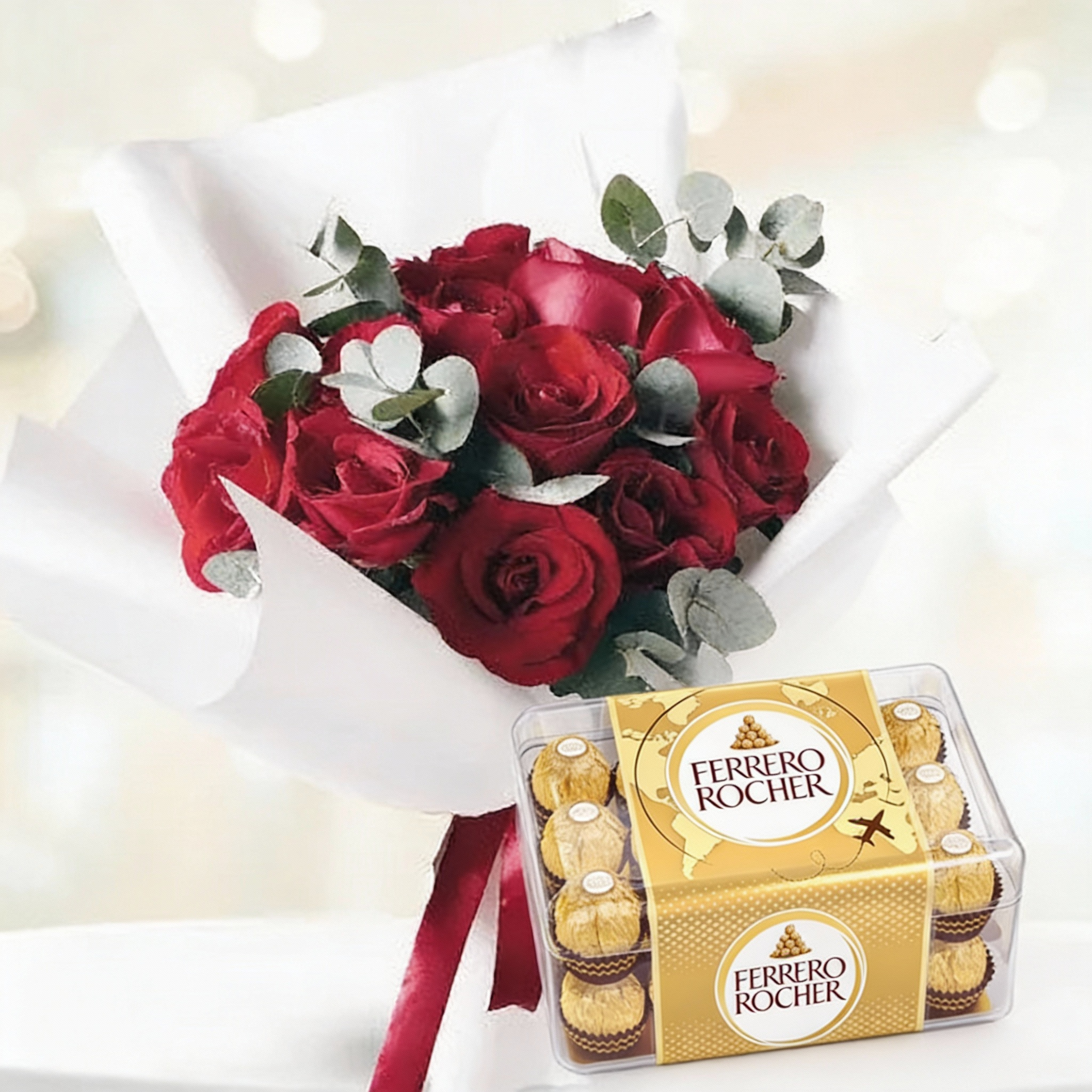 Roses and chocolates