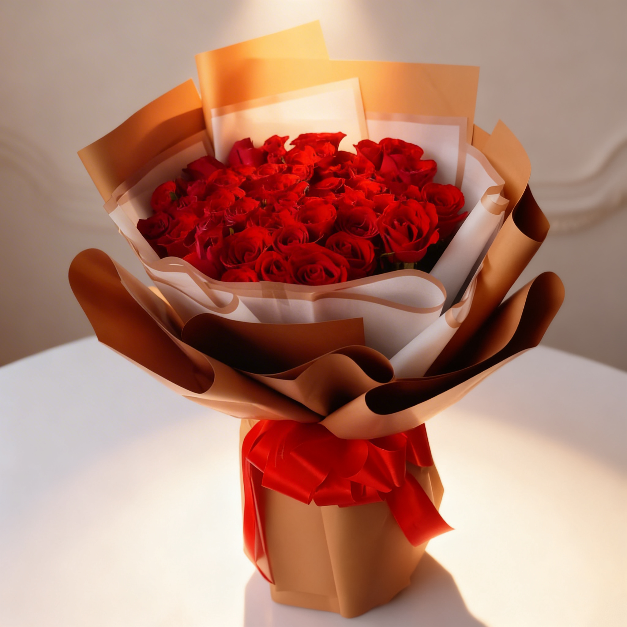 50 Red Roses Bouquet